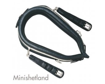COLLERA ENGANCHE MINI-SHETLAND NEGRA