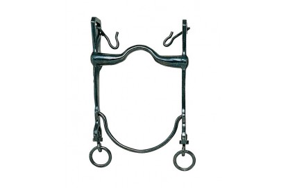 BOCADO VAQUERO BARRA CURVA 21798SI PAVONADO 12.5cm