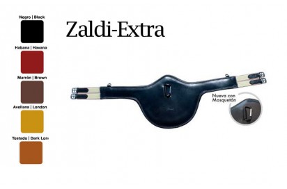 CINCHA ZALDI EXTRA PROTECTORA MOSQUETON