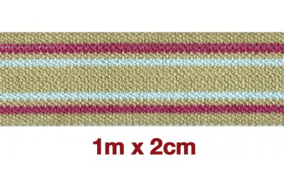 ELASTICO ZALDI PARA PECHOPETRAL 2CM X 1METRO