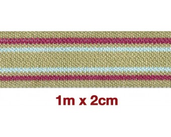 ELASTICO ZALDI PARA PECHOPETRAL 2CM X 1METRO