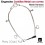 ENGANCHE-COSTILLAS METAL C/CORREAS 8013 NEGRO