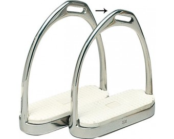 ESTRIBO INOX COMPENSADO C/TACO 22117