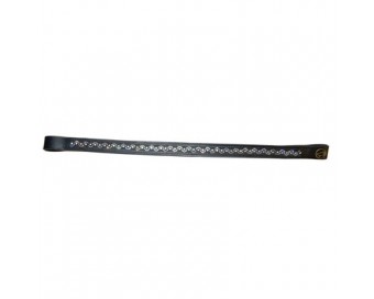 FRONTALERA INGLESA C/DIAMANTES Nº 50108 NEGRO,