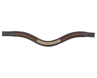 FRONTALERA INGLESA DIAMONT BB07 NEGRA