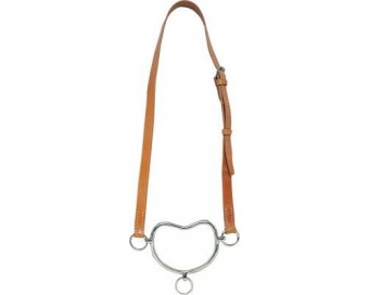 BOCADO CHIFNEY CON CORREAS DE CUERO 12.5cm