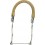 BOCADO HACKAMORE INOX GOMA 25108