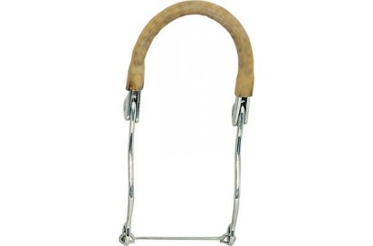 BOCADO HACKAMORE INOX GOMA 25108