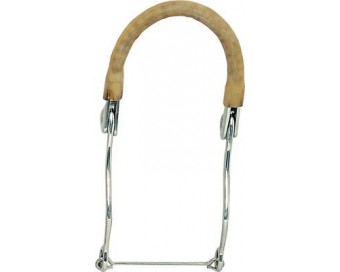 BOCADO HACKAMORE INOX GOMA 25108