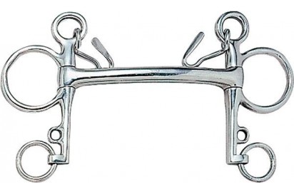 BOCADO PELHAM RECTO INOX 21250