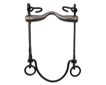 BOCADO VAQUERO ARTICULADO 7Ai PAVONADO 12.5cm
