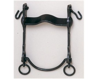 BOCADO VAQUERO B/CURVA EMBOCADURA ABATIBLE 12.5cm