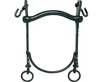 BOCADO VAQUERO B/CURVA EMBOCADURA ARCO 12.5cm