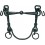 BOCADO VAQUERO B/CURVA PARTIDO PAVONADO 12.5cm