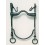 BOCADO VAQUERO BARRA CURVA 21797SI PAVONADO 12.5cm