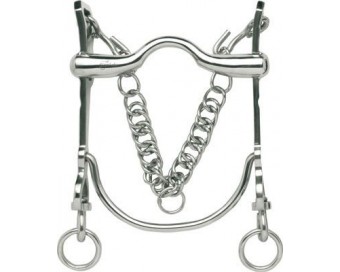BOCADO VAQUERO INOX 217971 12.5cm