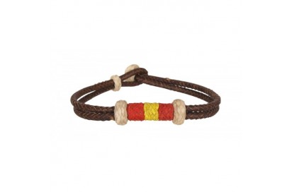 PULSERA CORDON 573M MARRON B/ESPAÑA