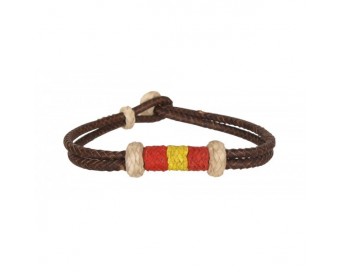 PULSERA CORDON 573M MARRON B/ESPAÑA