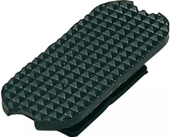 TACO ESTRIBO GOMA NEGRO 21108R (PAR)