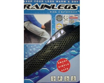CHAPARRERA CORTA IMPERMEABLE RAINLEGS NEGRA