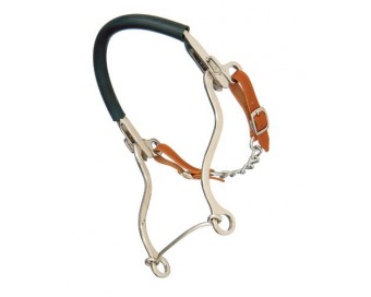 BOCADO SEFTON HACKAMORE LARGO INOXIDABLE