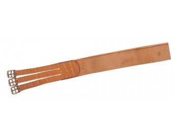 CINCHA LUDOMAR CUERO CON 3 LATIGUILLOS