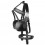 ENGANCHE LEXHIS BERLIN NYLON/CUERO PECHERIN NEGRO