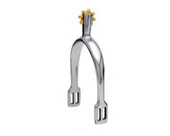 ESPUELA INGLESA SEFTON HOMBRE GRUESA INOXIDABLE (PAR) GALLO 30 MM