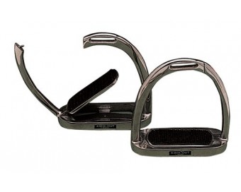ESTRIBO INGLES KWIK-OUT SEGURIDAD INOXIDABLE CON TACO (PAR)