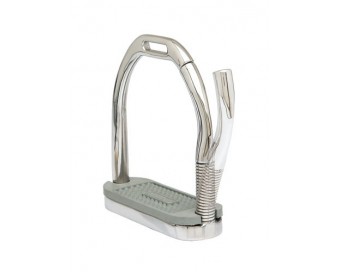 ESTRIBO INGLES KY FOOTSAVER SEGURIDAD INOXIDABLE CON TACO (PAR)
