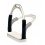 ESTRIBO INGLES SEFTON COMPACTO FLEXIBLE INOXIDABLE CON TACO (PAR)