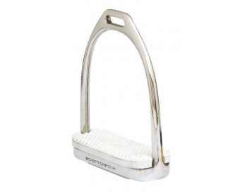 ESTRIBO INGLES SEFTON COMPACTO INOXIDABLE CON TACO (PAR)