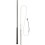 FUSTA ENGANCHE HH DE NYLON Y FIBRA CON EMPUÑADURA DE PLÁSTICO Y TRALLA CORTA NEGRO/BLANCO 140 CM