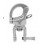 MOSQUETON DE TIRO ENGANCHE PASO PLANO (CIERRE ALLEN) INOXIDABLE 22 MM