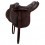 SILLA PREMIERE PONY CUERO CON ACCIONES Y CINCHA 12"