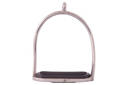 ESTRIBO BR DE SEGURIDAD DOBLE ASIMÉTRICO CON TACO NEGRO 12CM