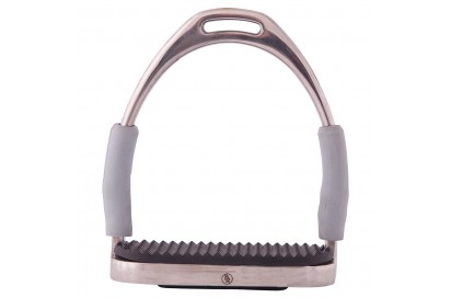 ESTRIBO BR DE SEGURIDAD FLEXX CON TACO NEGRO 12CM
