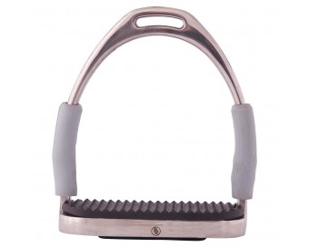 ESTRIBO BR DE SEGURIDAD FLEXX CON TACO NEGRO 12CM