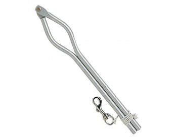 ACIAL ALUMINIO CON MOSQUETON TH-5027-1