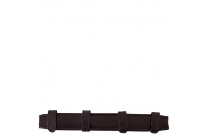 PROTECTOR DE TESTERA PARA CABEZADA DE CUERO REDONDO NEGRO FULL