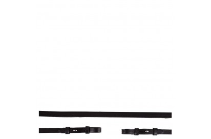 RIENDAS BR DOMA CUERO / GOMA CERRADAS NEGRO/PLATA FULL