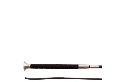 FUSTA PREMIERE ARIES DOMA CON MANGO NOBUCK Y TOPE CROMADO NEGRA