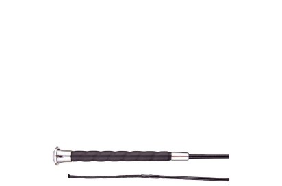 FUSTA DOMA BR TAURUS EMPUÑADURA DE CUERO VE3 NEGRO/PLATA