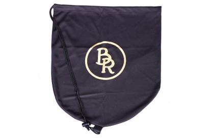 BOLSA CASCO SENCILLA TELA CON LOGO BR NEGRA