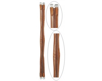 CINCHA ZALDI EXTRA MOLDEADA CUERO