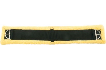 CINCHA WESTERN TEJANA NYLON CON BORREGUILLO 65CM