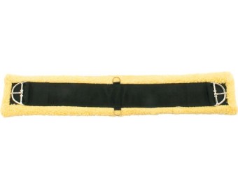 CINCHA WESTERN TEJANA NYLON CON BORREGUILLO 65CM