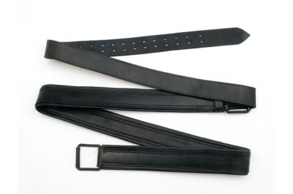 CINCHA VAQUERA CUERO CASTECUS PONY 12050 NEGRA