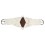 CINCHA WESTERN TEJANA CUERDA ANCHA 80CM
